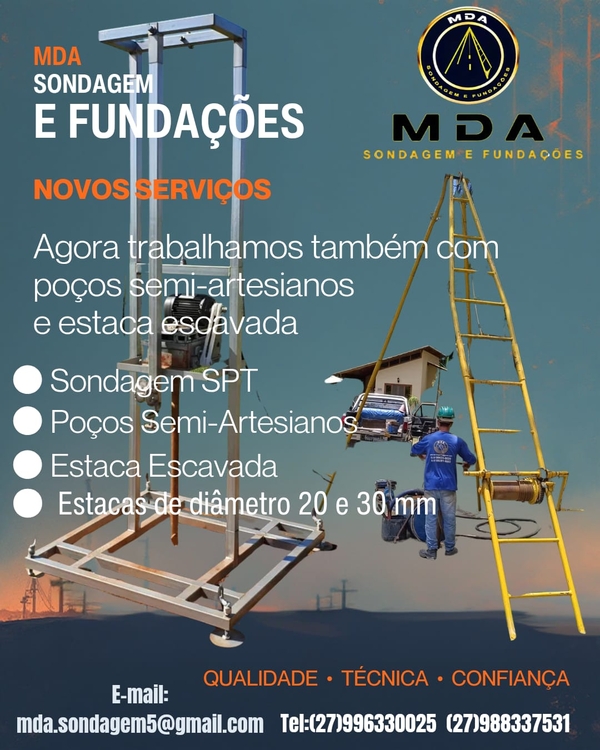 MDA Sondagem e Fundações
