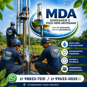 MDA Sondagem e Poço Semi Artesiano